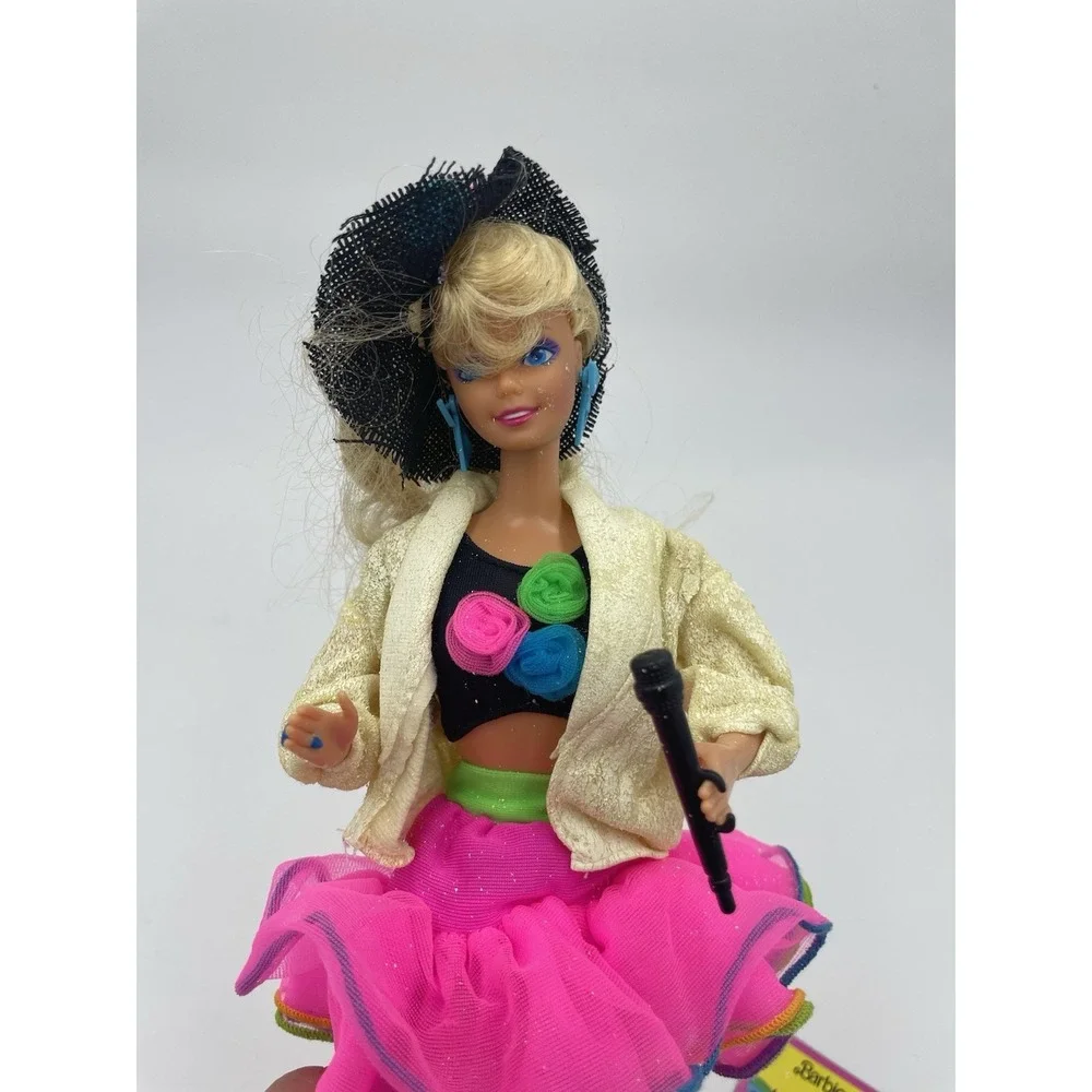 Vintage 1989‎ Mattel DANCE CLUB BARBIE Doll w Original Outfit & Accessories